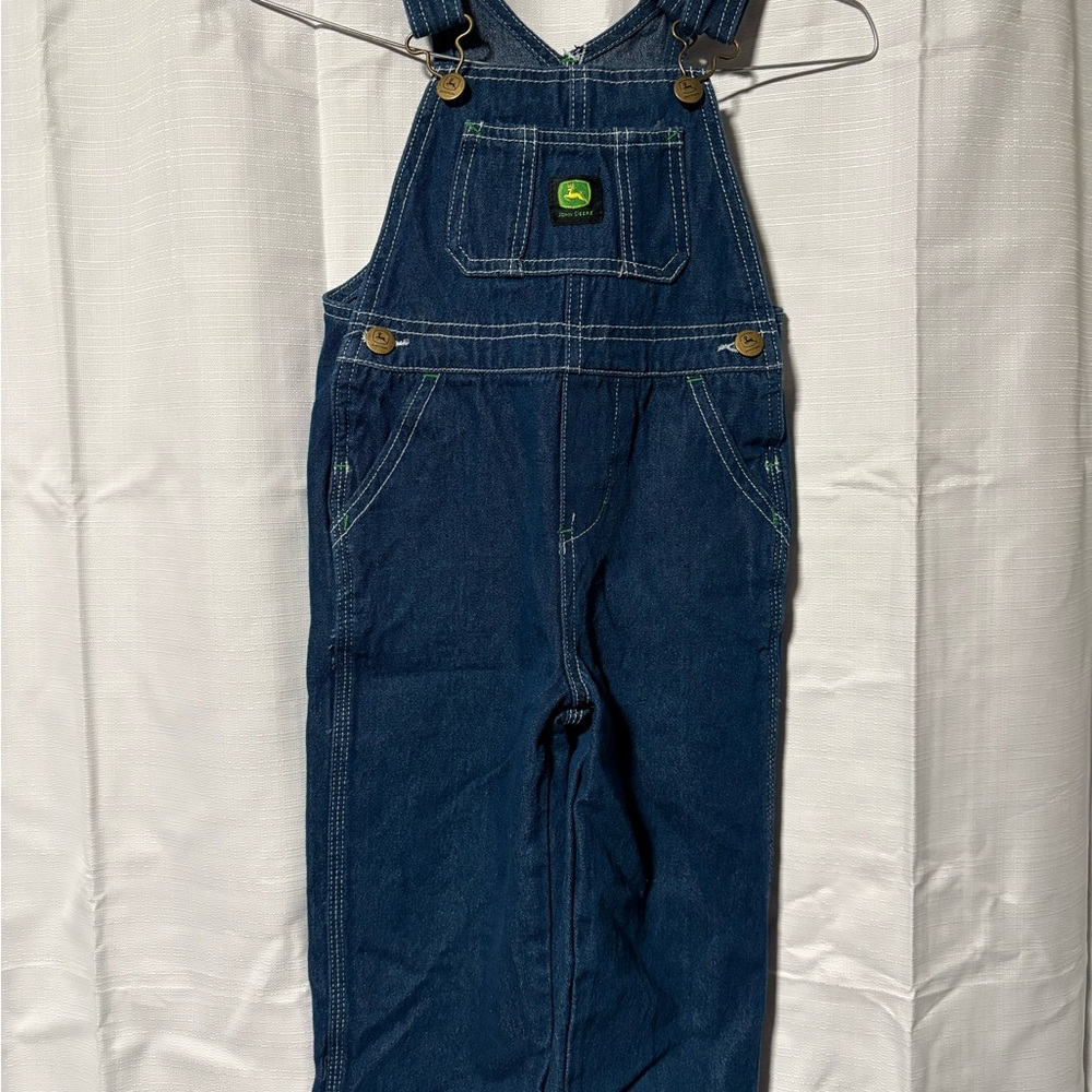 John Deere brand Overalls bibs pants baby toddler boys size 3T